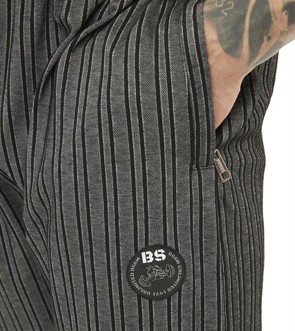 Mens Loose Fit Cotton Sweatpants with Zippered Pockets