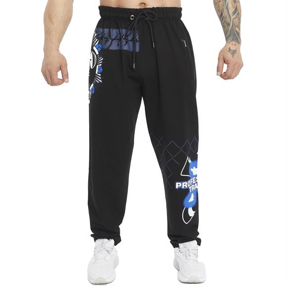 Mens Loose Fit Printed Sweatpants