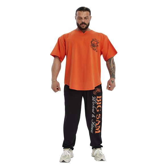 Mens Loose Fit Sweatpants with Zippered Pockets