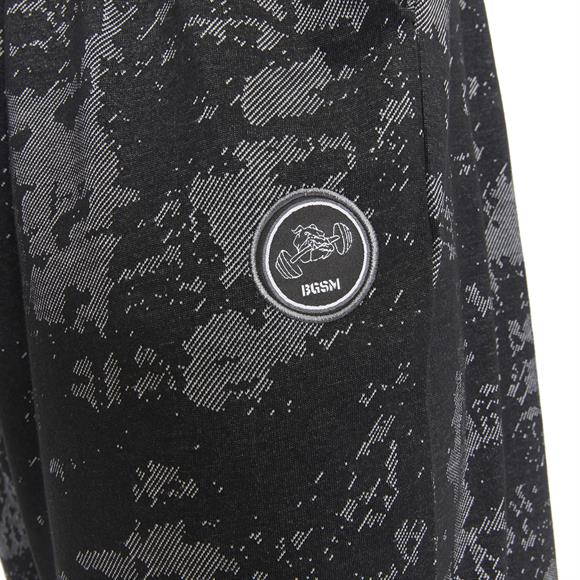 Mens Loose Fit Technical Camo Baggy Pants 