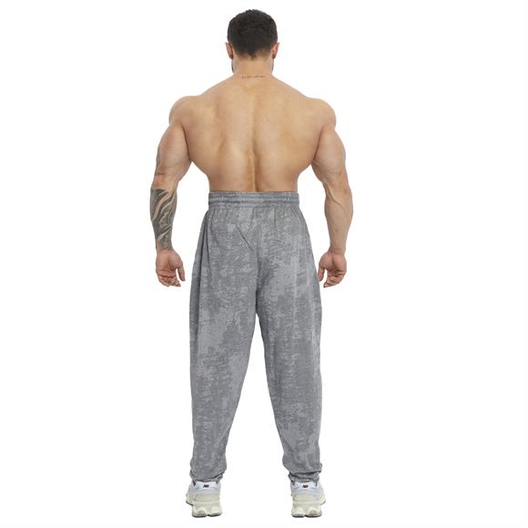 Mens Loose Fit Technical Camo Baggy Pants 