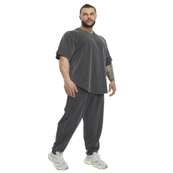Mens Loose Fit Winter Sweatpants with Zippered Pockets