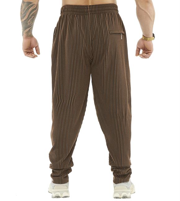 Mens Loose Fit Winter Sweatpants with Zippered Pockets
