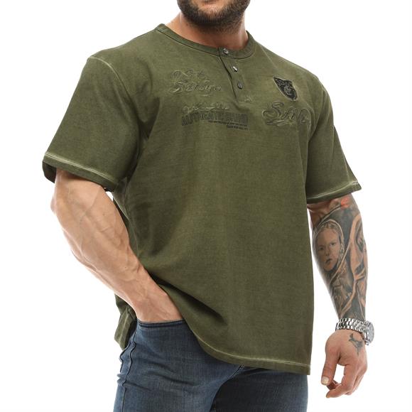 Mens Oversize Embroidered T-shirt