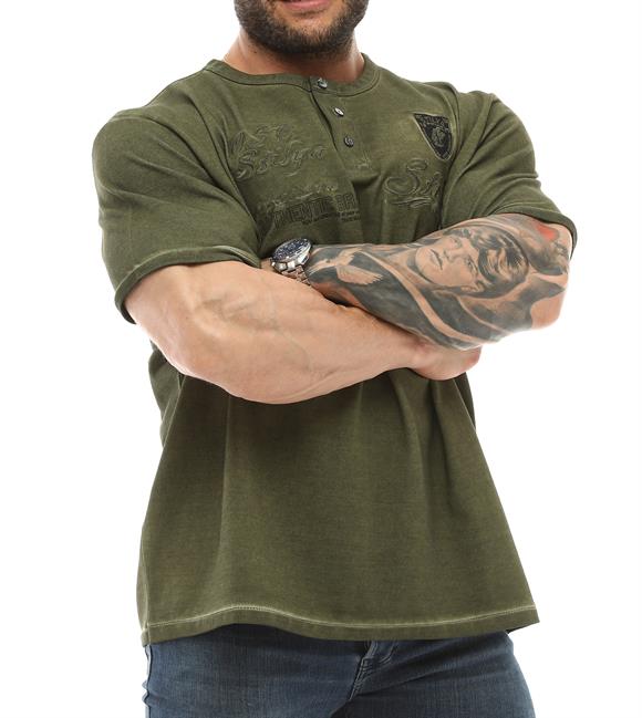 Mens Oversize Embroidered T-shirt