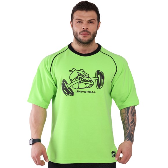 Mens Neon Activewear Rag Top T-shirt