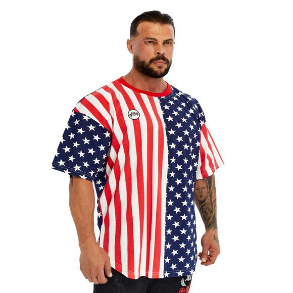 Mens Oversize American Gym T-shirt