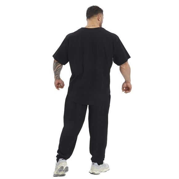 Mens Oversize Active T-shirt V-neck Rag Top