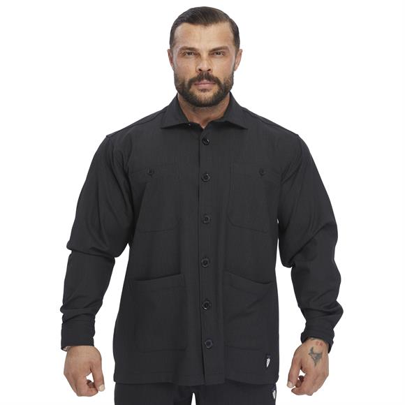 Mens Oversize Button Down Overshirt