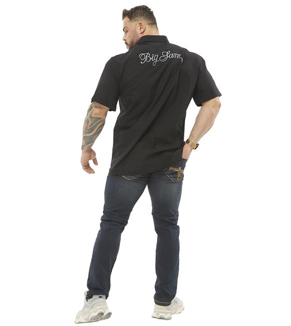 Mens Oversize Cotton Short Sleeve Shirt