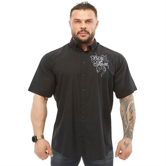 Mens Oversize Cotton Short Sleeve Shirt
