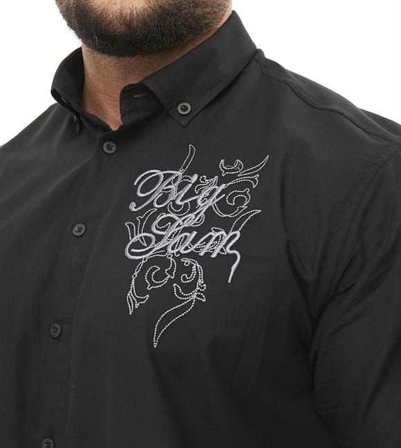 Mens Oversize Cotton Short Sleeve Shirt