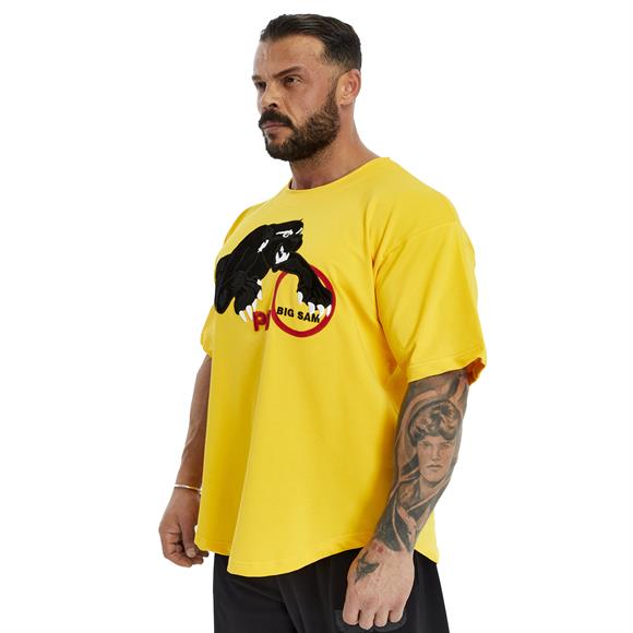 Mens Oversize Embroidered Rag Top T-shirt