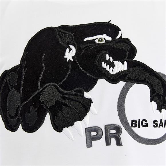 Mens Oversize Embroidered Rag Top T-shirt