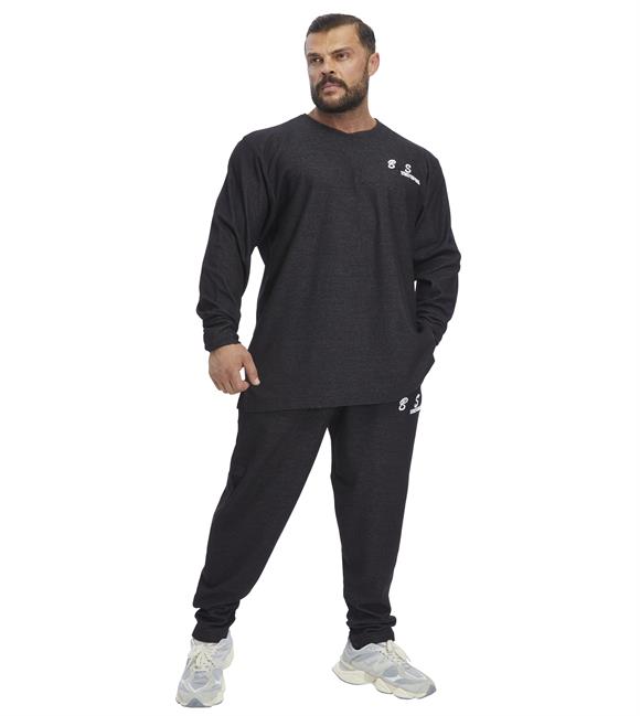 Mens Oversize Embroidered Sweatshirt 