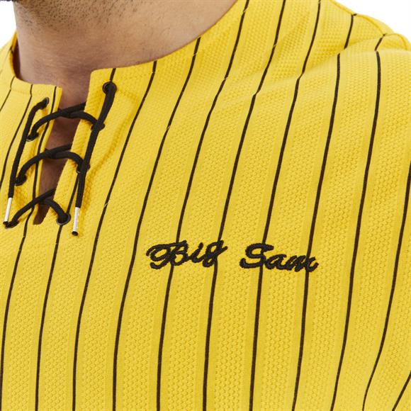 Mens Oversize Lace Up Cotton T-shirt