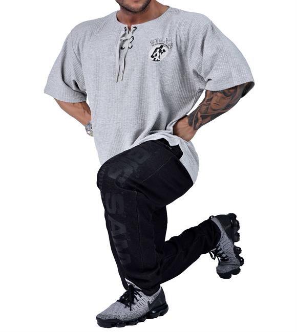 Mens Oversize Lace Up T-shirt