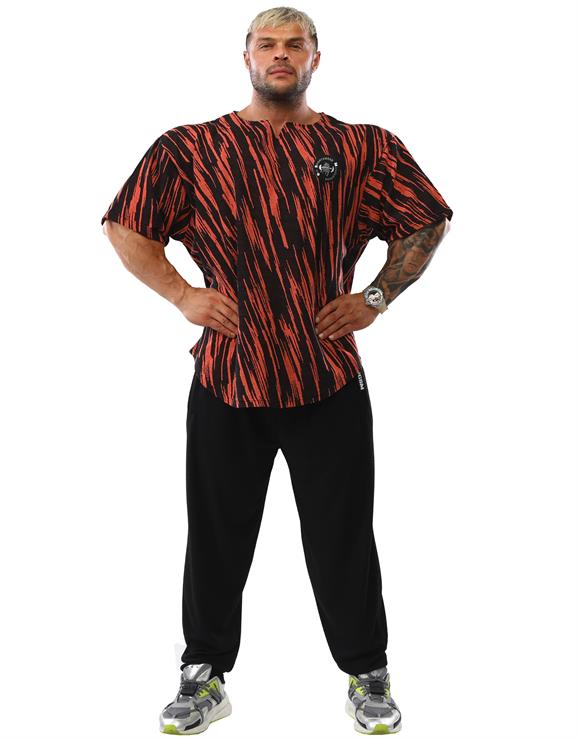 Mens Oversize Rag Top Gym T-shirt
