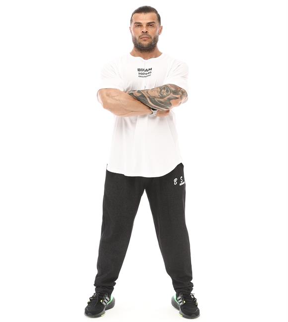 Mens Oversize Rag Top Gym T-shirt