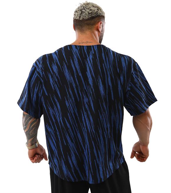 Mens Oversize Rag Top Gym T-shirt