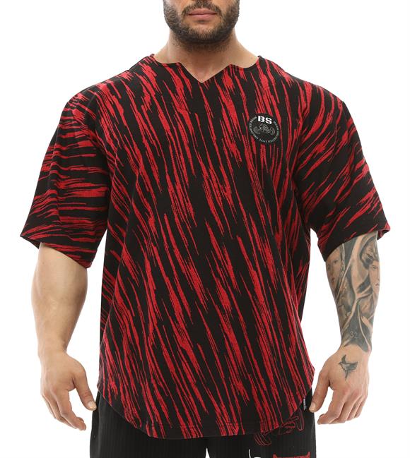 Mens Oversize Rag Top Gym T-shirt