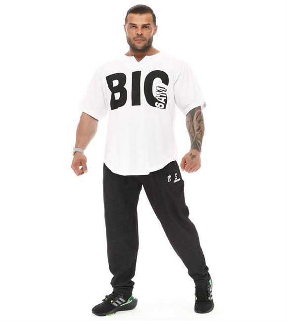 Mens Oversize Rag Top Gym T-shirt
