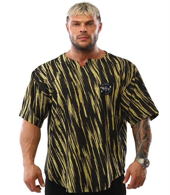 Mens Oversize Rag Top Gym T-shirt