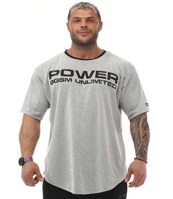 Mens Oversize Rag Top Gym T-shirt