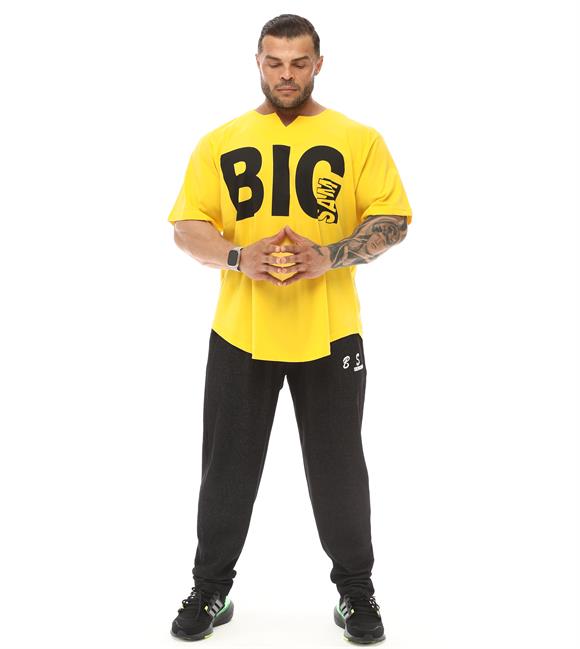 Mens Oversize Rag Top Gym T-shirt