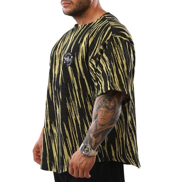 Mens Oversize Rag Top Gym T-shirt