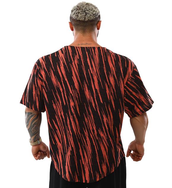 Mens Oversize Rag Top Gym T-shirt