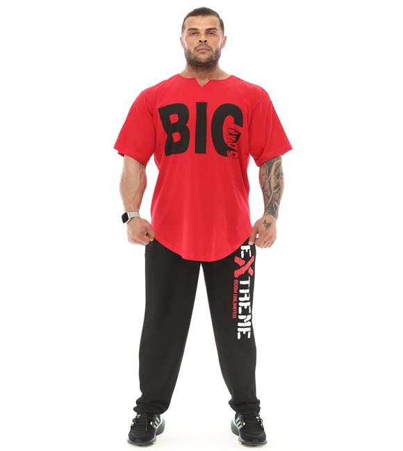 Mens Oversize Rag Top Gym T-shirt