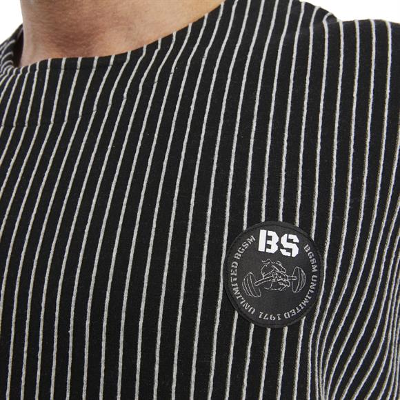 Mens Oversize Rag Top T-shirt Textured Fabric