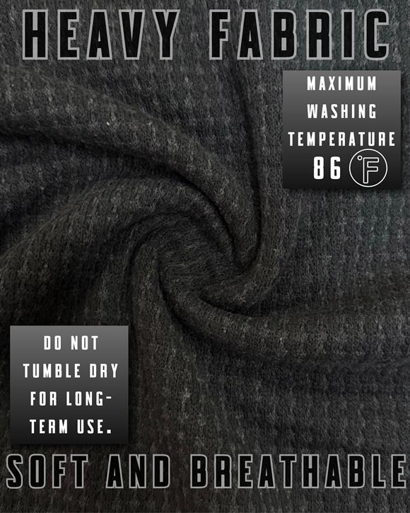 Mens Oversize Rag Top Thick Fabric T-shirt