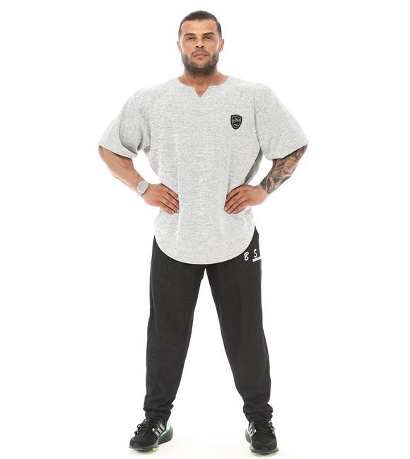 Mens Oversize Rag Top Thick Fabric T-shirt