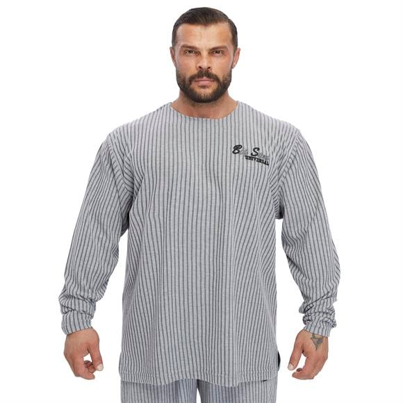 Mens Oversize Striped Sweatshirt 
