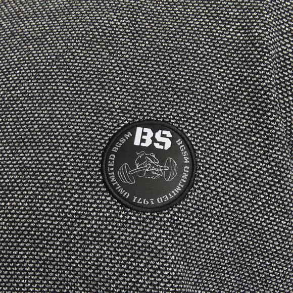 Mens Oversize T-shirt Textured Thick Fabric Rag Top