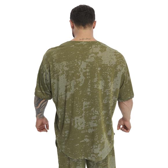 Mens Oversize Technical Camo T-shirt