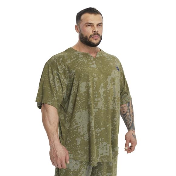 Mens Oversize Technical Camo T-shirt