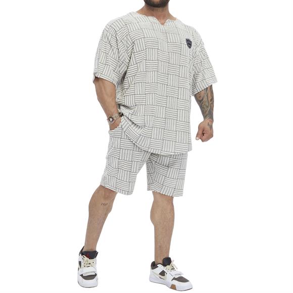 Mens Oversize Towel Rag Top T-shirt