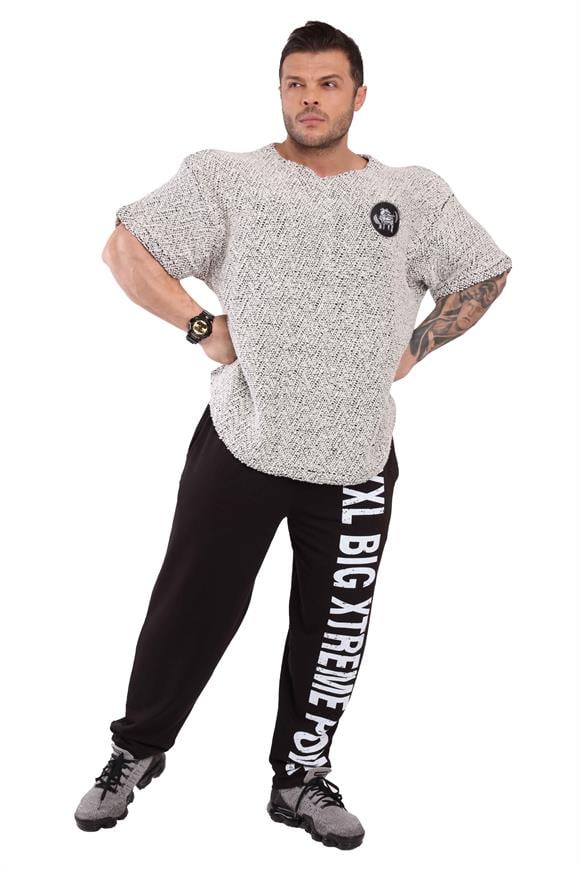 Mens Oversize Towel Textured Rag Top T-shirt