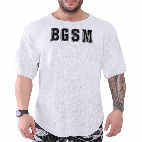 Mens Oversize Towel Textured Rag Top T-shirt