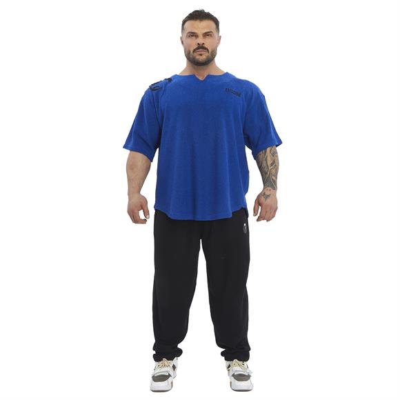 Mens Oversize Towel Textured Rag Top T-shirt