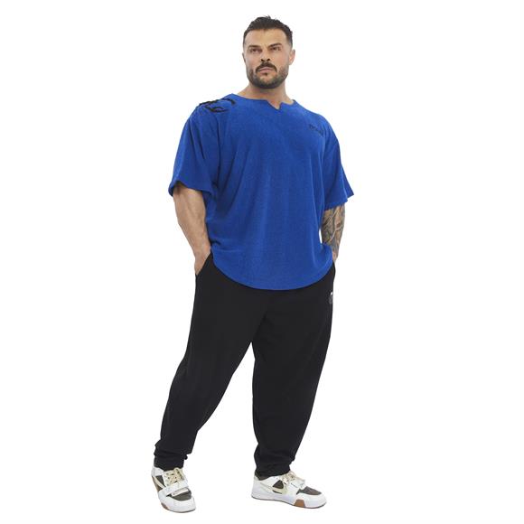 Mens Oversize Towel Textured Rag Top T-shirt