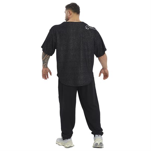 Mens Oversize Towel Textured Rag Top T-shirt