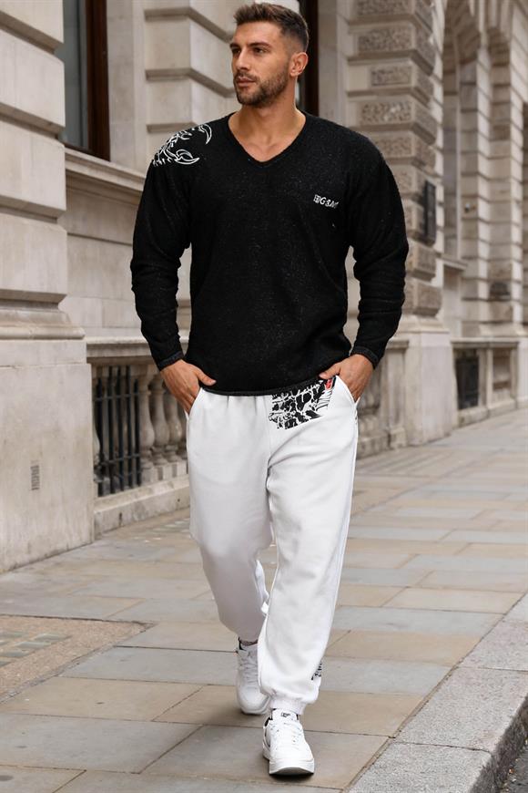 Mens Oversize Winter Towel Sweatshirt