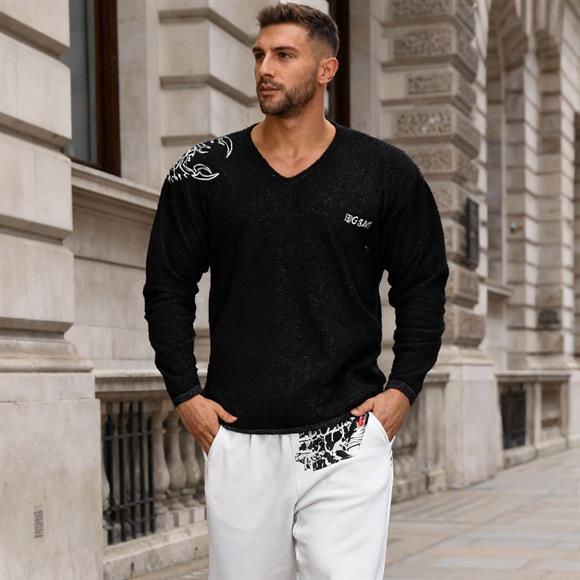 Mens Oversize Winter Towel Sweatshirt