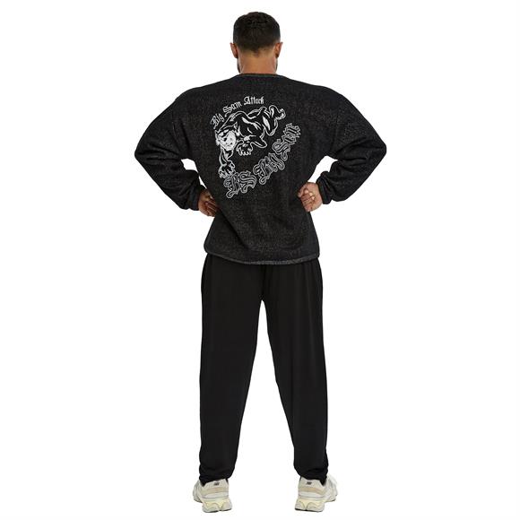 Mens Oversize Winter Towel Sweatshirt