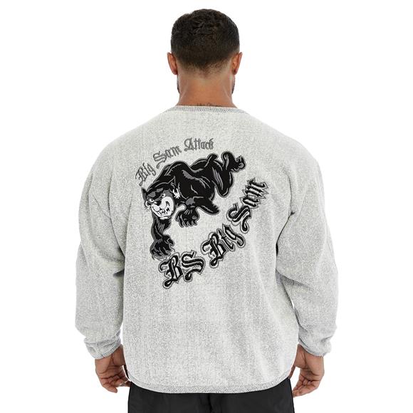 Mens Oversize Winter Towel Sweatshirt