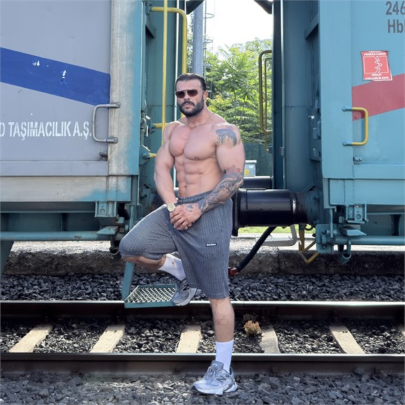 Mens Pinstripe Gym Shorts, Cotton, Loose Fit, with Pockets